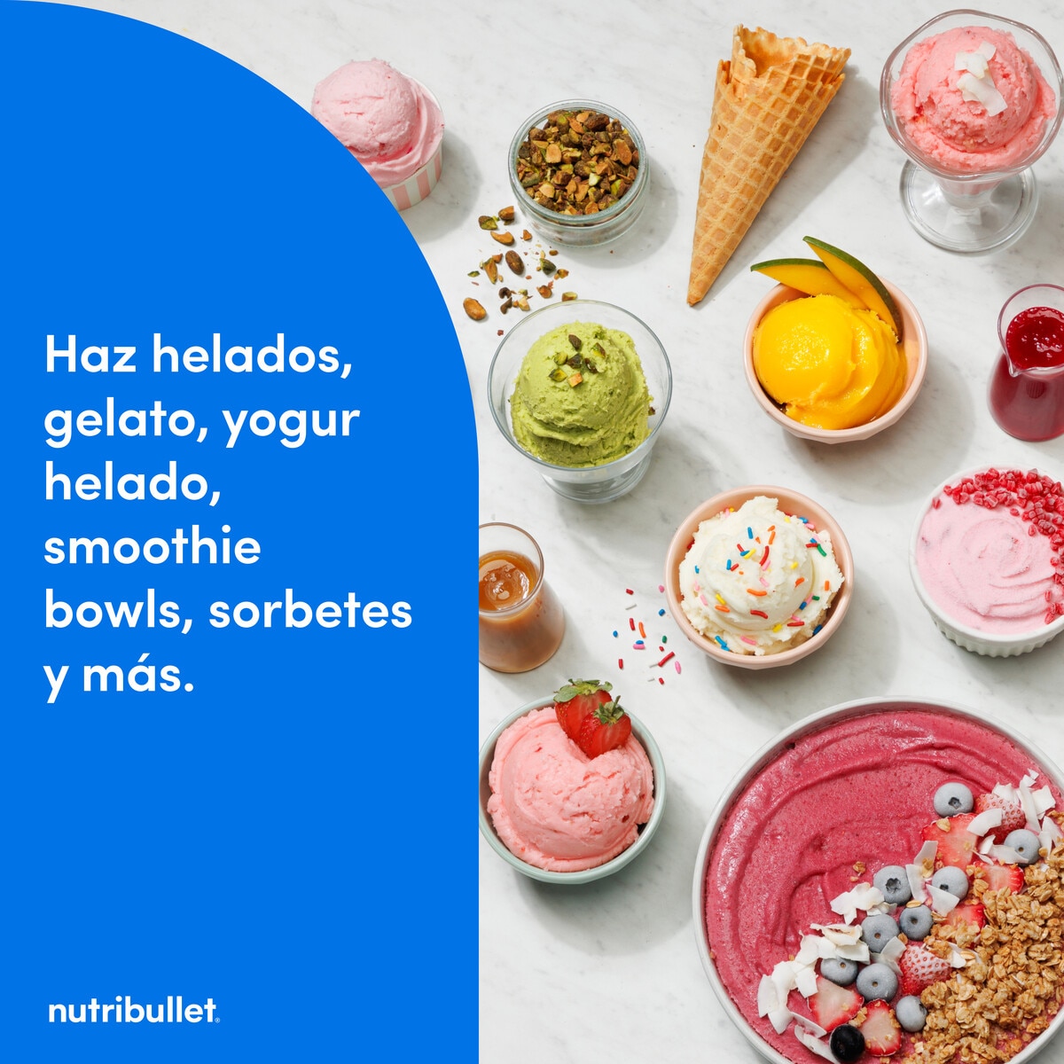 Imagen 7 de Heladera Nutribullet Chill NBD0503W con 5 programas automáticos - Blanco Blanco