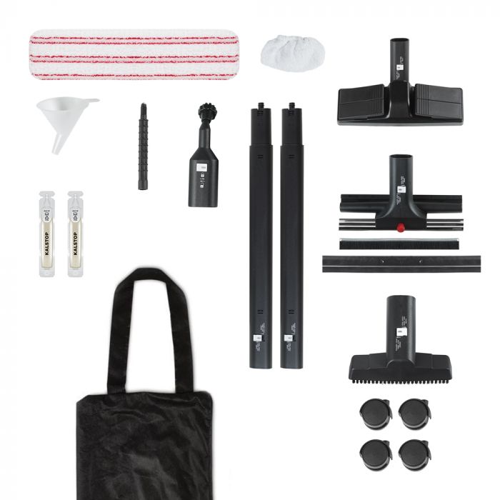 Limpiador a vapor Polti Vaporetto Eco Pro 3.0 con vapor regulabe hasta 110 g / min - Gris Gris-6