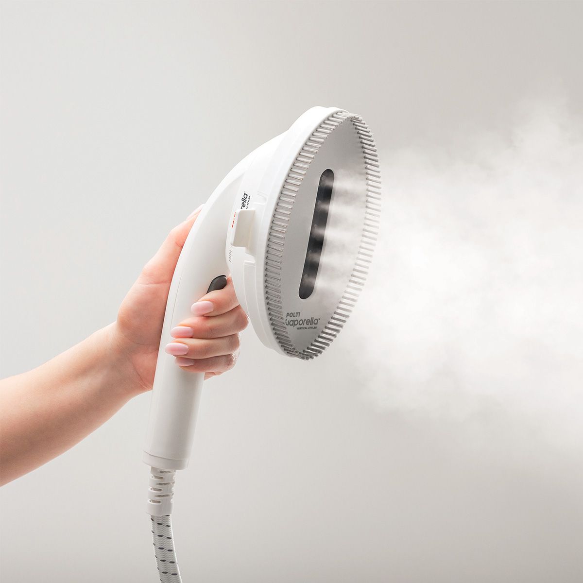 Plancha Vertical Polti Vaporella Vertical Styler GSF80R práctica, versátil y eficaz - Blanco Blanco-6
