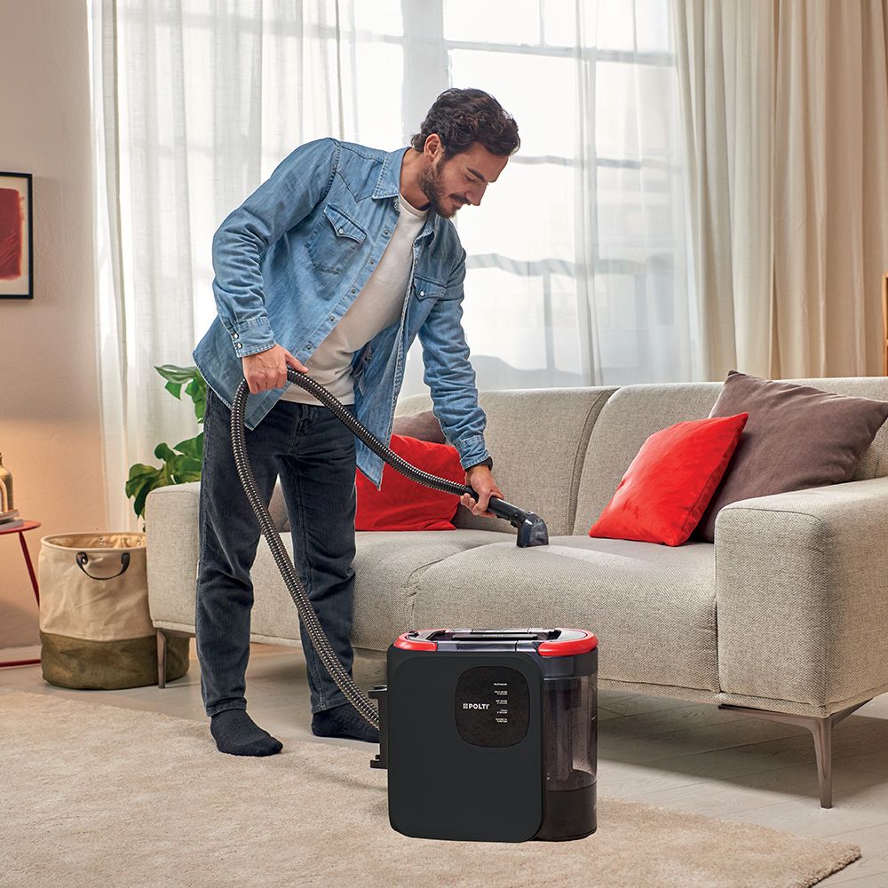 Imagen 2 de Aspirador para tapicerías a vapor y quitamanchas Polti StainOver Lite SC10 - Negro Negro