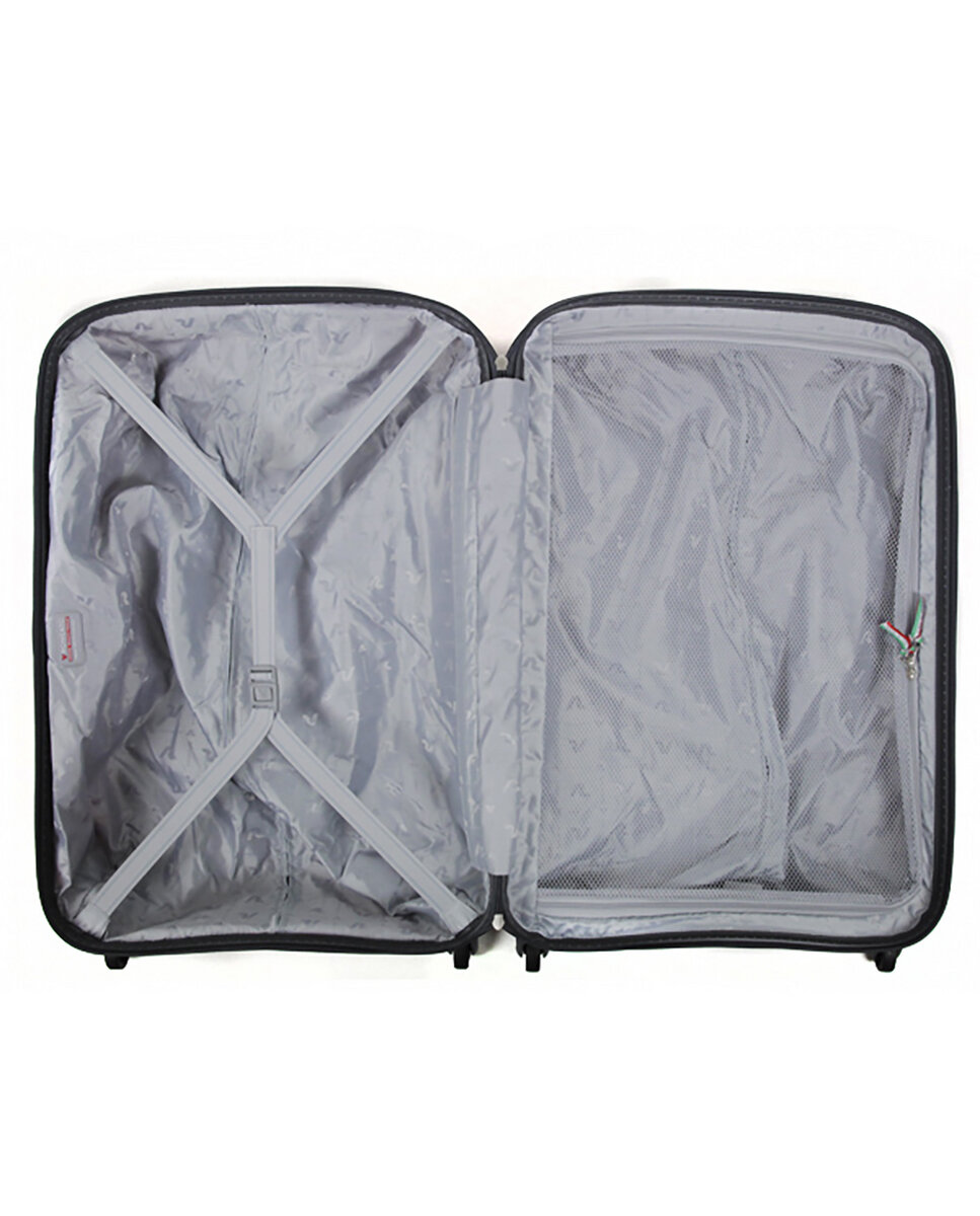 Imagen 4 de Maleta mediana uno zip rígida con capacidad 70l - Roncato - Rojo / Gris Rojo / Gris