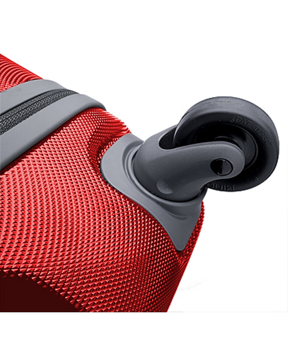 Imagen 5 de Maleta mediana uno zip rígida con capacidad 70l - Roncato - Rojo / Gris Rojo / Gris