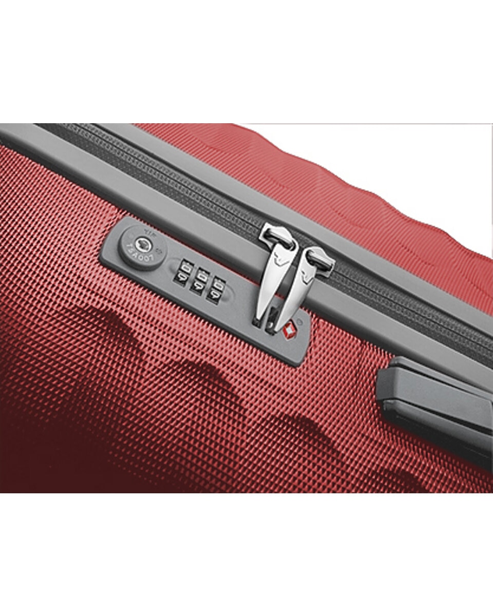 Imagen 6 de Maleta mediana uno zip rígida con capacidad 70l - Roncato - Rojo / Gris Rojo / Gris