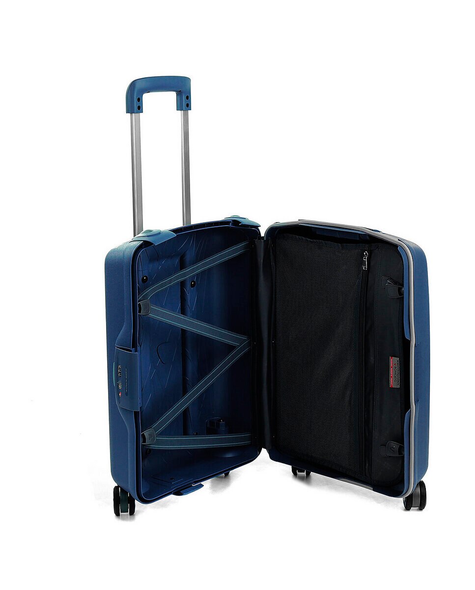 Maleta de cabina light rígida con capacidad 41l dimensiones 55x40x20cm - Roncato - Azul marino Azul marino-4