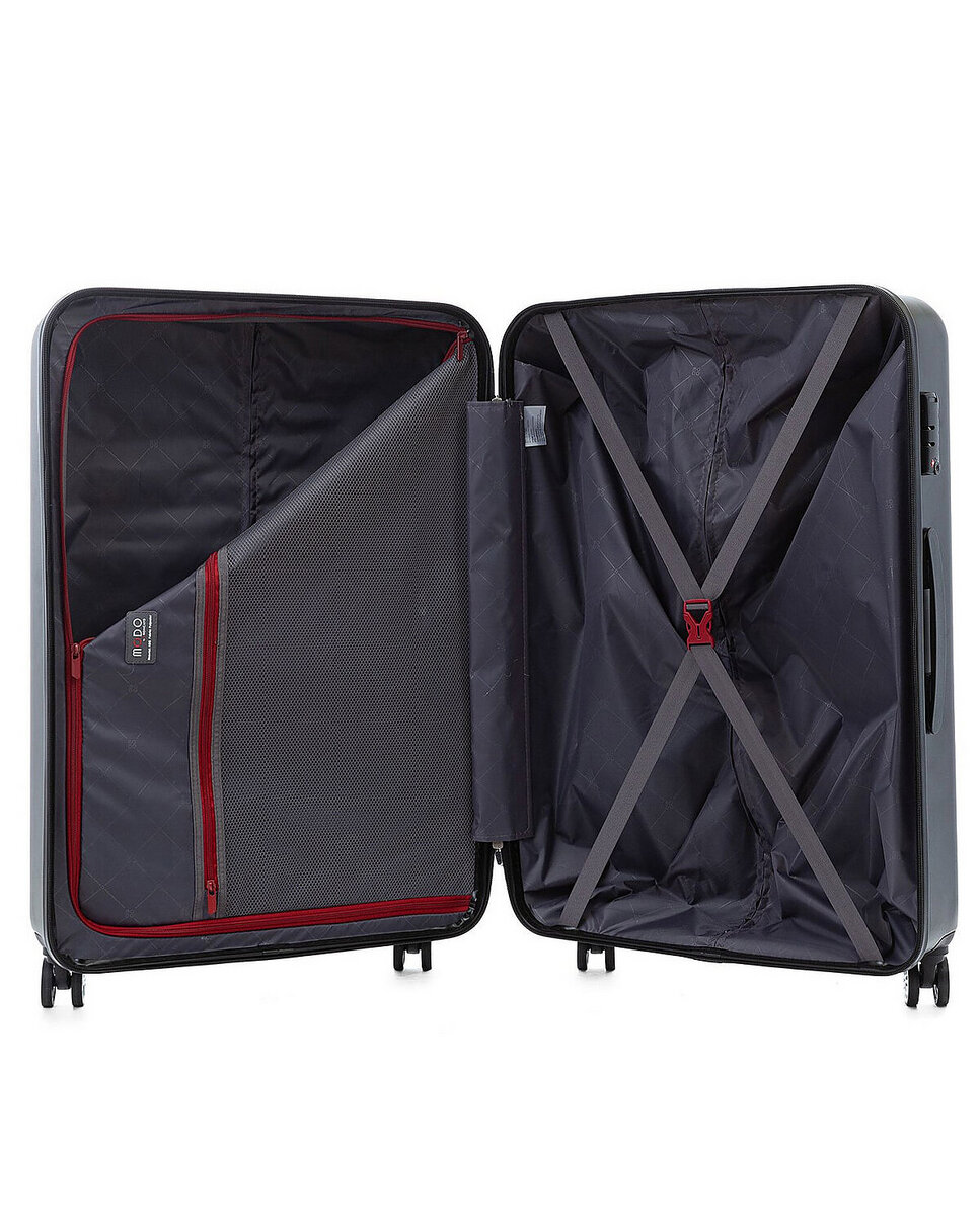 Imagen 3 de Maleta grande houston rígida con capacidad 96l - Modo by Roncato - Negro Negro