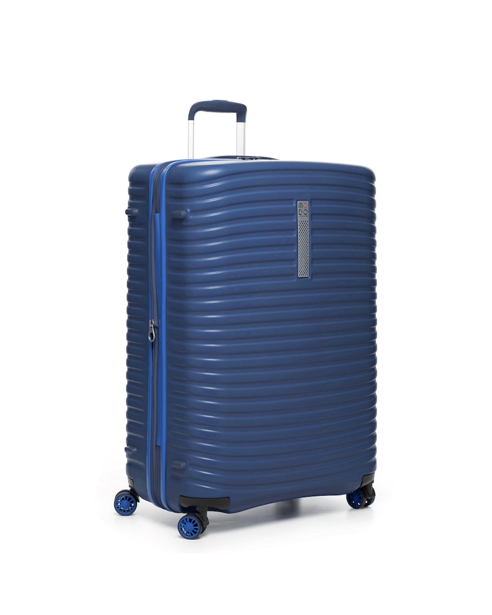 Maleta grande Vega rìgida expandible con capacidad hasta 123 L Azul oscuro-5