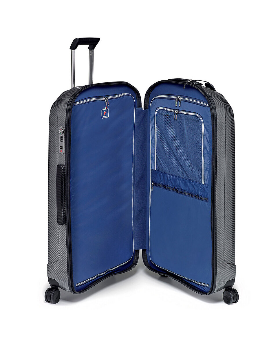 Imagen 5 de Maleta grande we are glam rígida con capacidad 120l - Roncato - Negro / Cromo Negro / Cromo