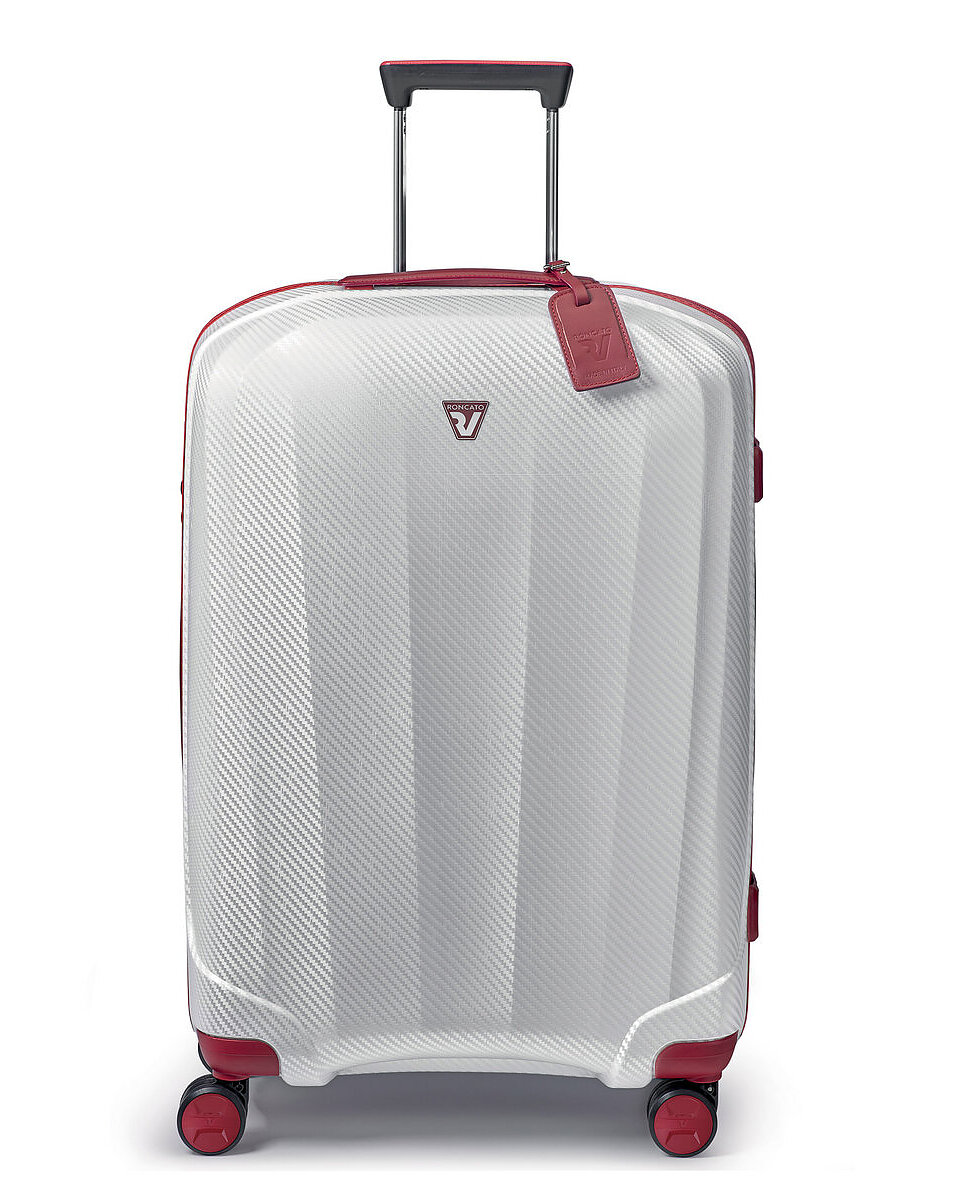 Imagen 2 de Maleta grande we are glam rígida con capacidad 120l - Roncato - Rojo / Blanco Rojo / Blanco