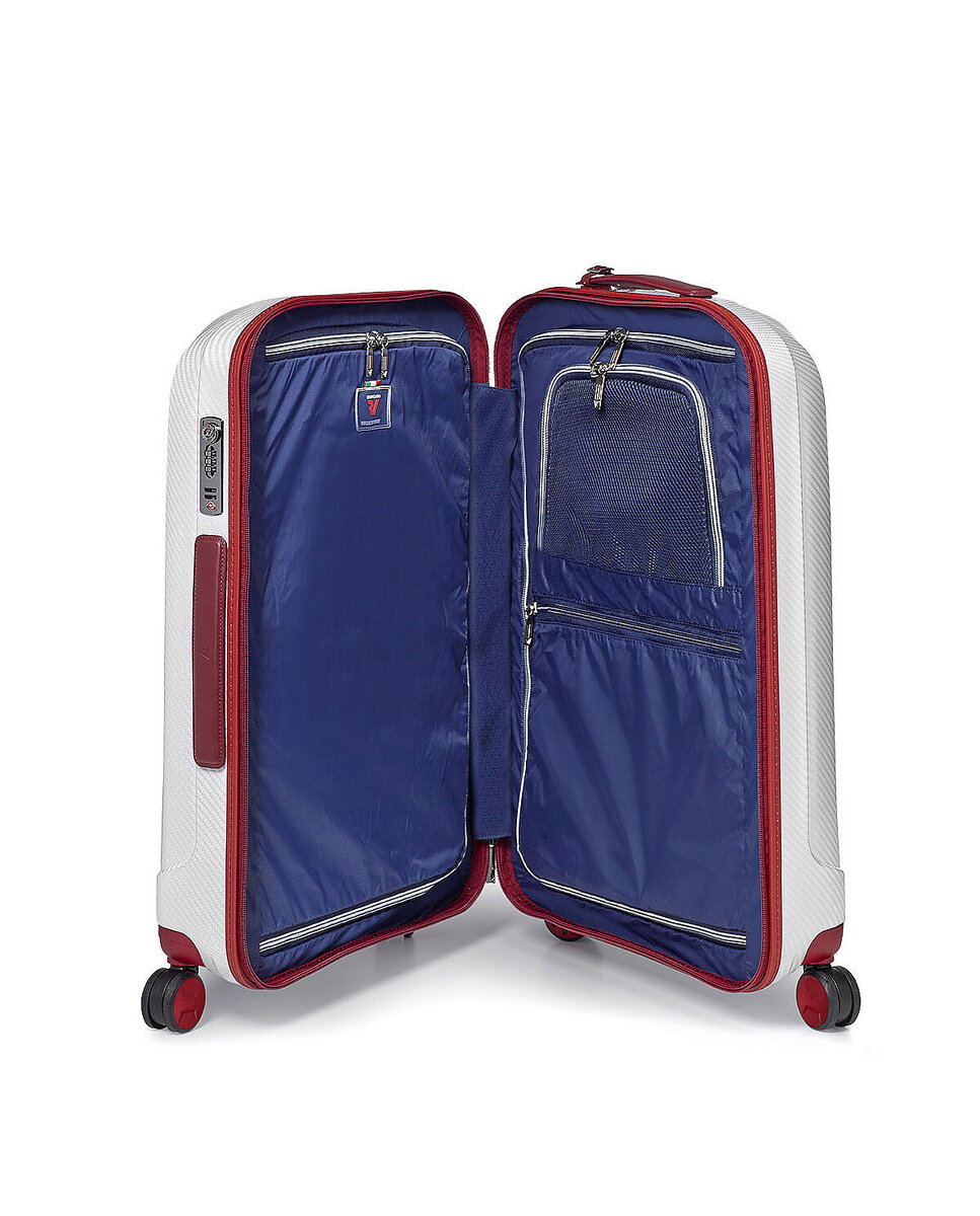 Imagen 3 de Maleta grande we are glam rígida con capacidad 120l - Roncato - Rojo / Blanco Rojo / Blanco