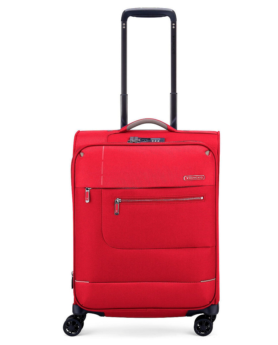 Imagen 2 de Maleta de cabina expandible sidetrack blanda con capacidad 42/48l dimensiones 55x40x20/23cm - Roncato - Rojo Rojo