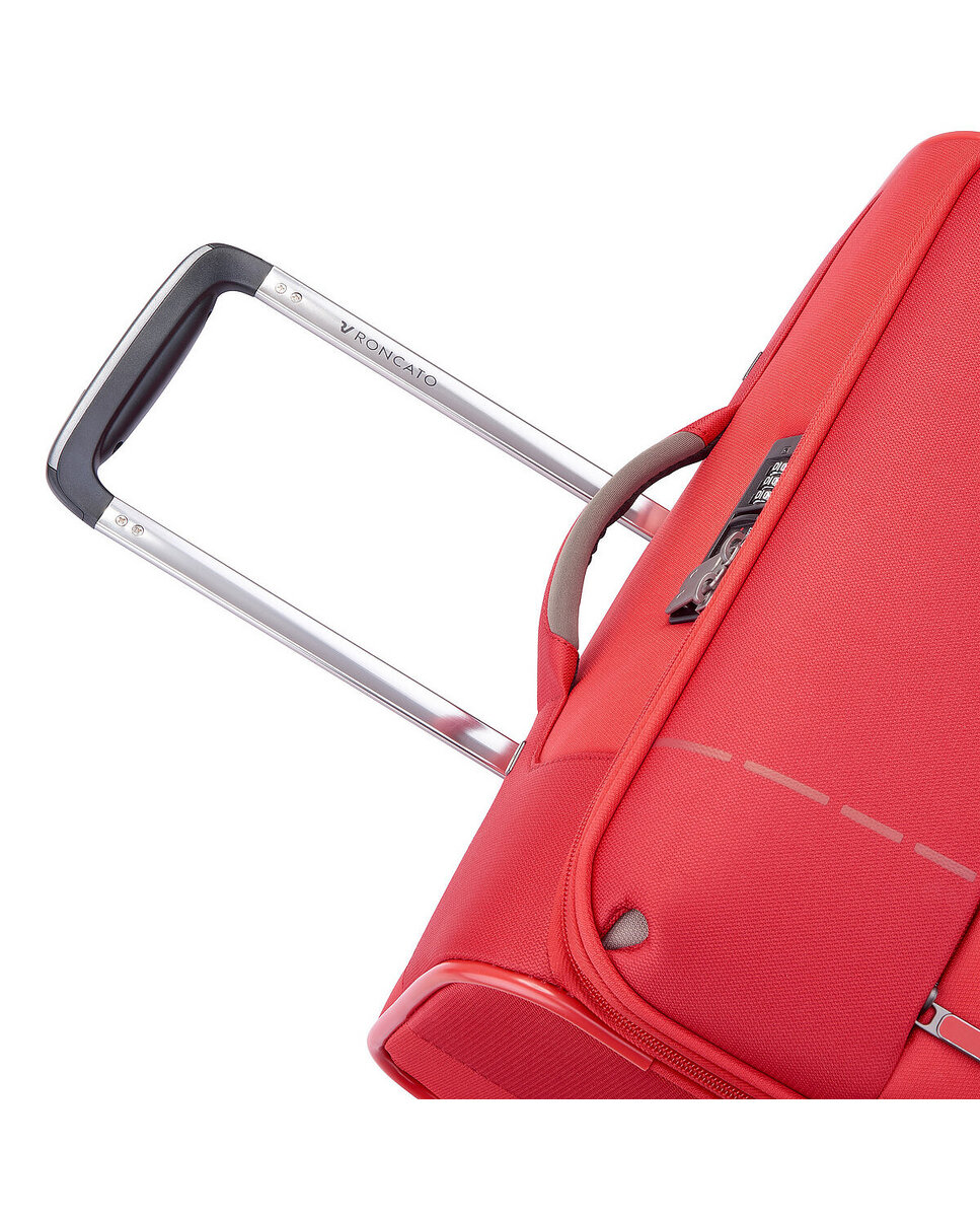 Imagen 7 de Maleta de cabina expandible sidetrack blanda con capacidad 42/48l dimensiones 55x40x20/23cm - Roncato - Rojo Rojo