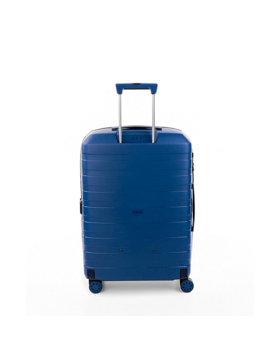 Maleta Mediana Expandible BOX 4,0 rígida con capacidad 80/90L Azul