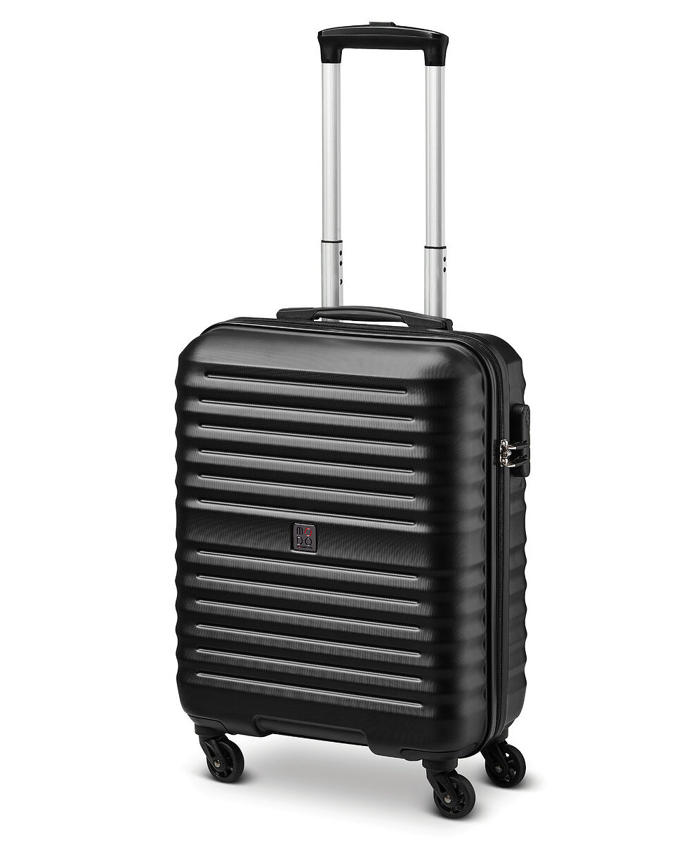 Imagen 0 de Maleta de Cabina VENUS rígida con capacidad 39L dimensiones 55x40x20cm Negro
