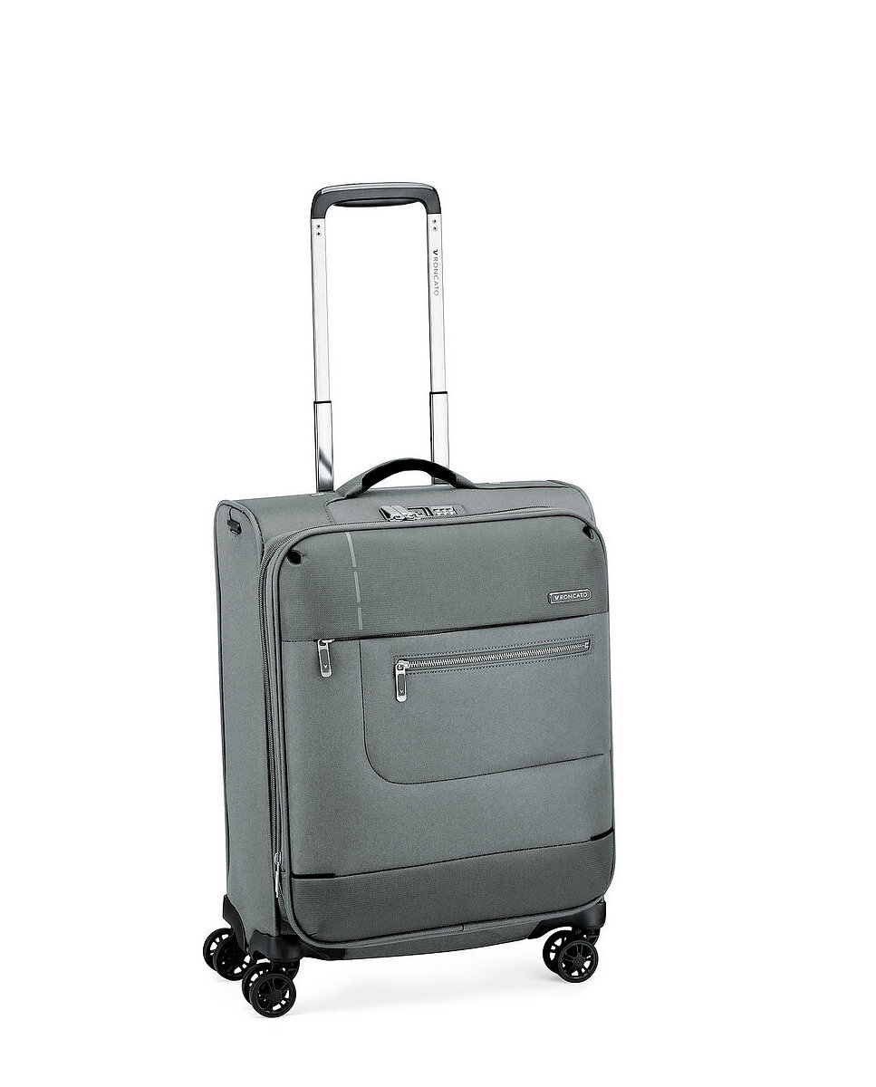Imagen 1 de Maleta de cabina expandible sidetrack blanda con capacidad 42/48l dimensiones 55x40x20/23cm - Roncato - Antracita Antracita