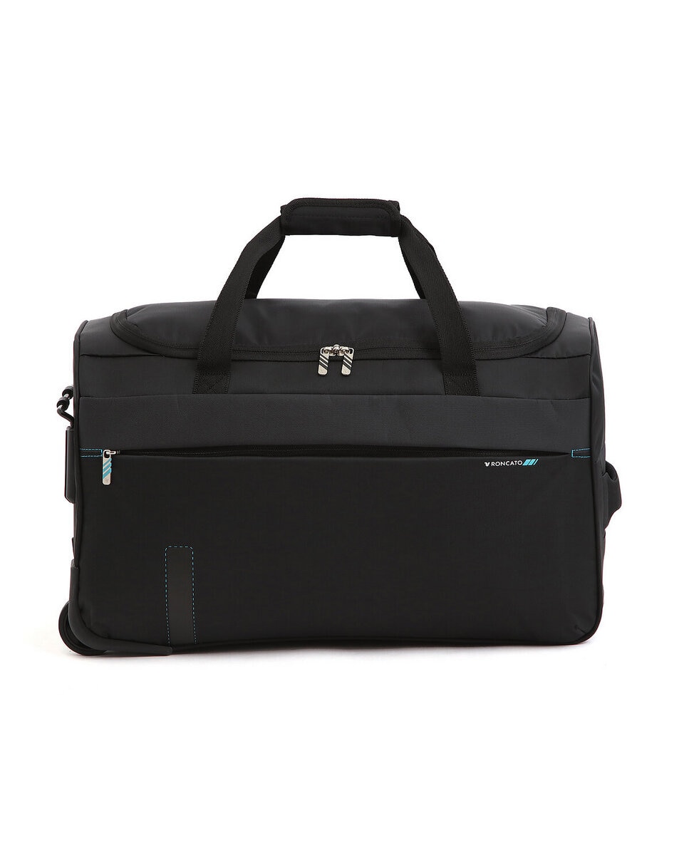 Imagen 2 de Bolso con ruedas speed blanda con capacidad 60l - Roncato - Negro / Azul Negro / Azul