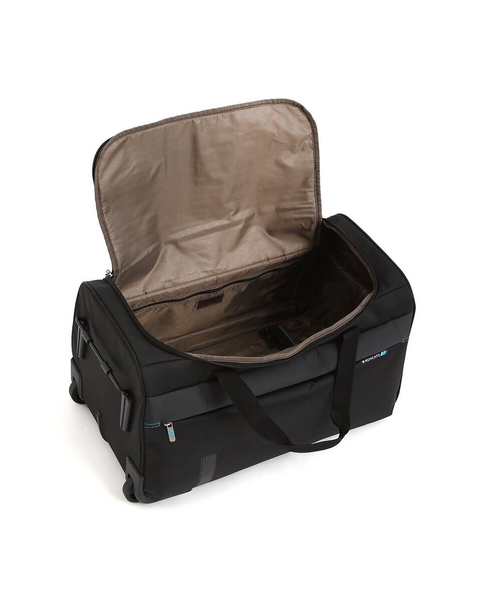 Imagen 3 de Bolso con ruedas speed blanda con capacidad 60l - Roncato - Negro / Azul Negro / Azul