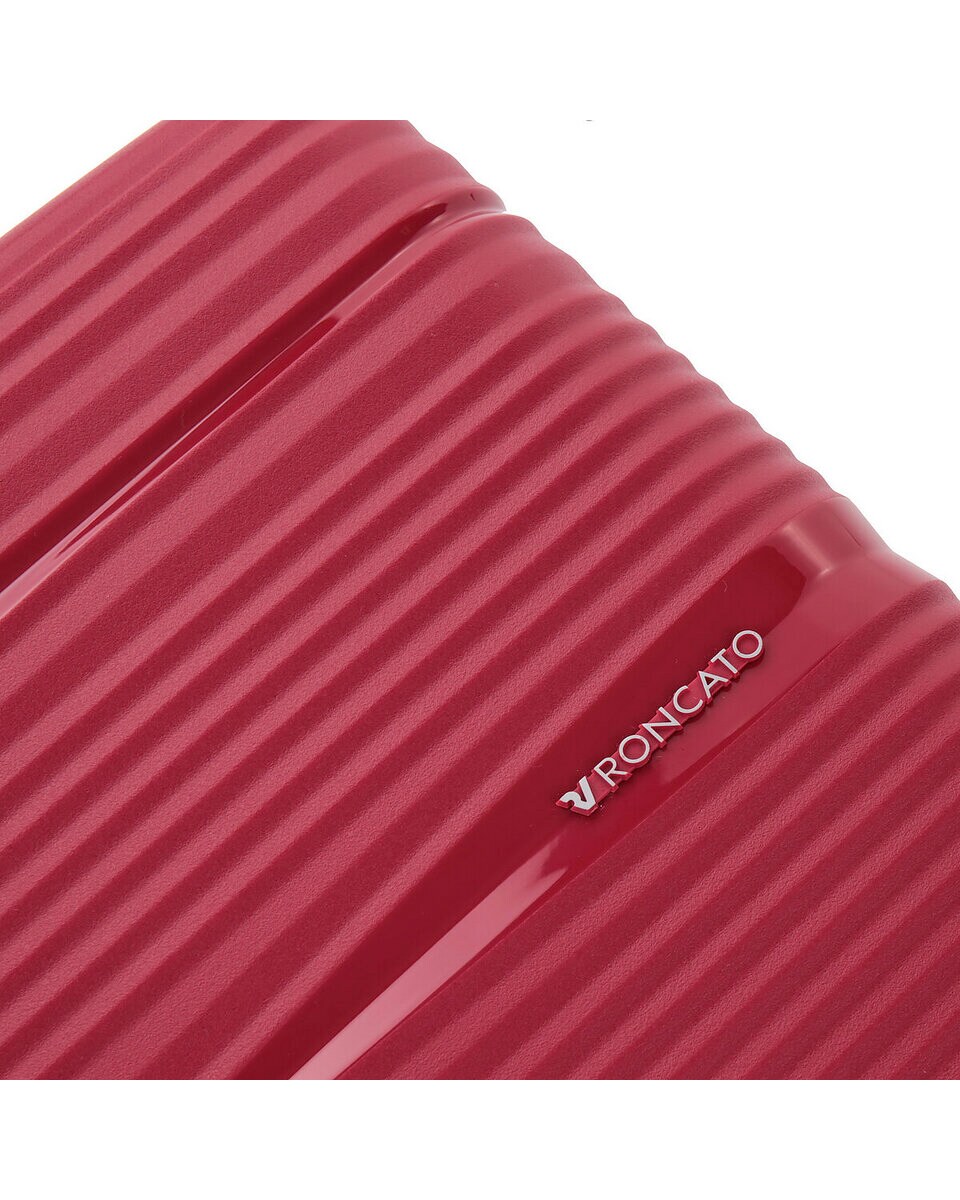 Maleta de Cabina Expandible R-LITE rígida con capacidad 40/44L dimensiones 55x40x20/23cm Rojo-8