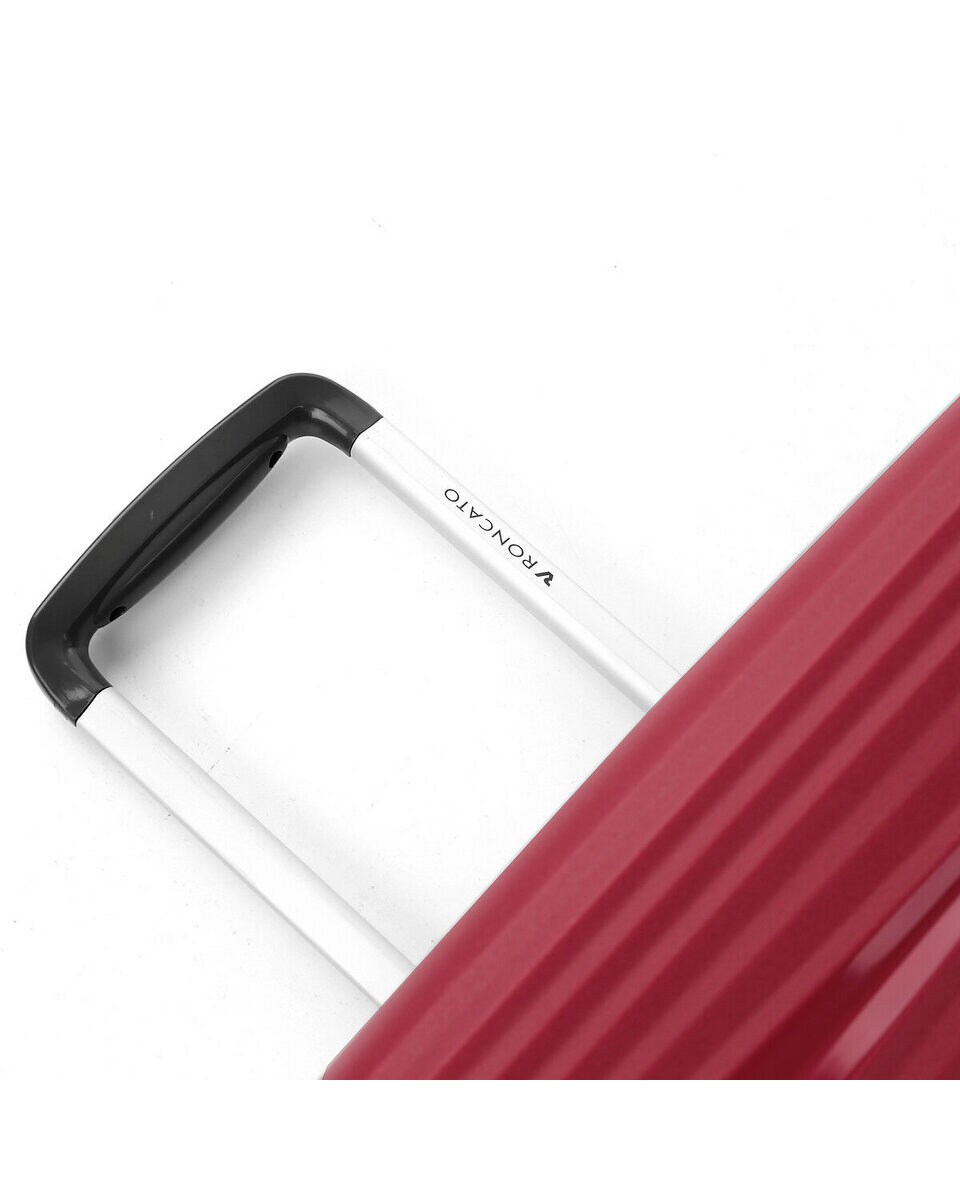 Maleta de Cabina Expandible R-LITE rígida con capacidad 40/44L dimensiones 55x40x20/23cm Rojo-9