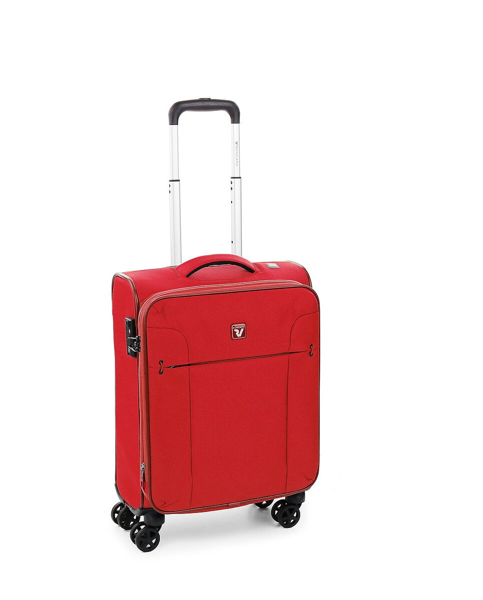 Imagen 1 de Maleta de cabina expandible evolution blanda con capacidad 42/48l dimensiones 55x40x20/23cm - Roncato - Rojo Rojo
