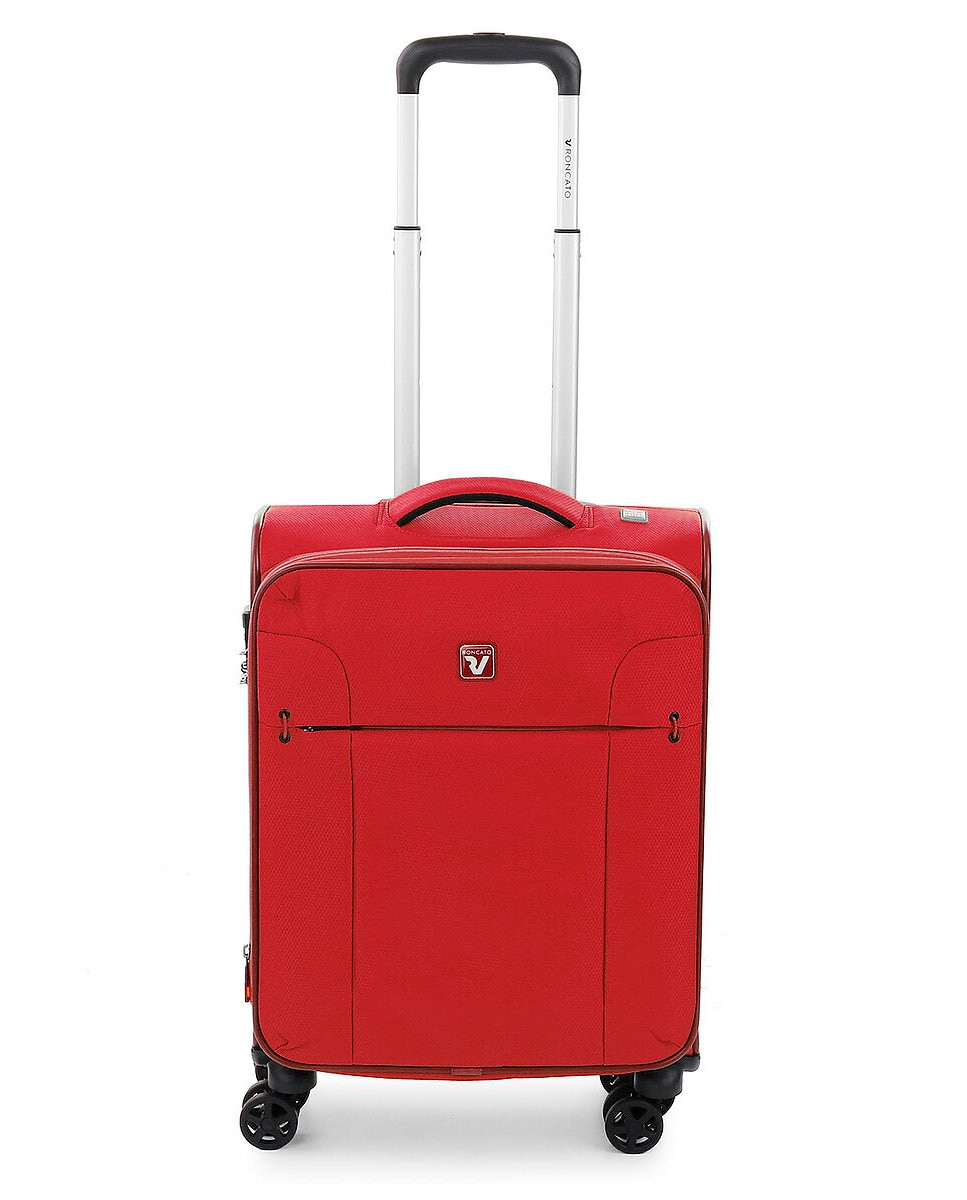 Imagen 2 de Maleta de cabina expandible evolution blanda con capacidad 42/48l dimensiones 55x40x20/23cm - Roncato - Rojo Rojo
