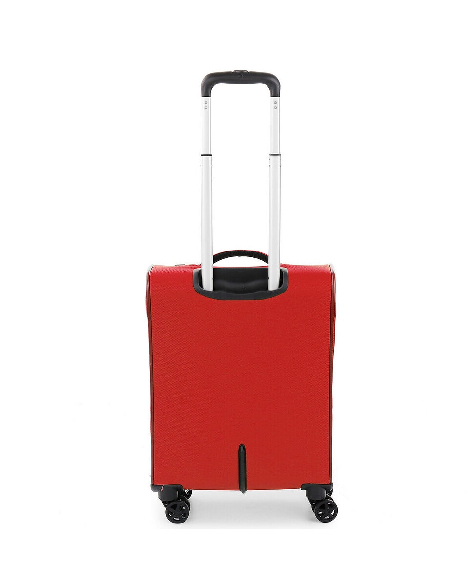 Imagen 4 de Maleta de cabina expandible evolution blanda con capacidad 42/48l dimensiones 55x40x20/23cm - Roncato - Rojo Rojo