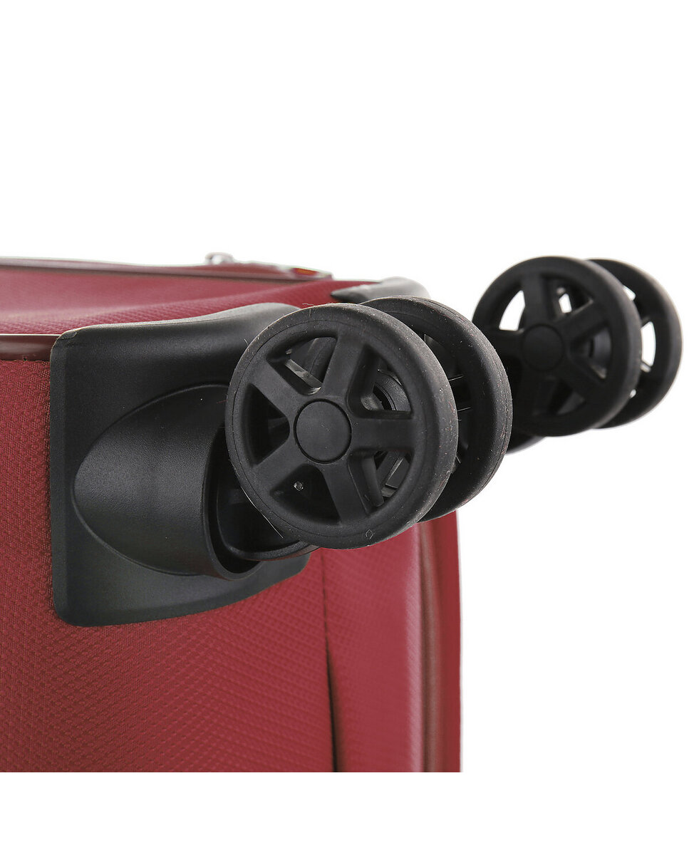 Imagen 9 de Maleta de cabina expandible evolution blanda con capacidad 42/48l dimensiones 55x40x20/23cm - Roncato - Rojo Rojo