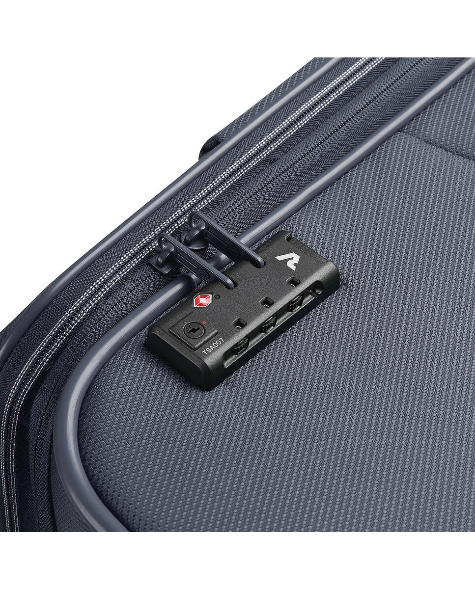 Maleta de cabina expandible jazz 4.0 blanda con capacidad 40/47l dimensiones 55x40x20/23cm - Roncato - Azul oscuro Azul oscuro-6