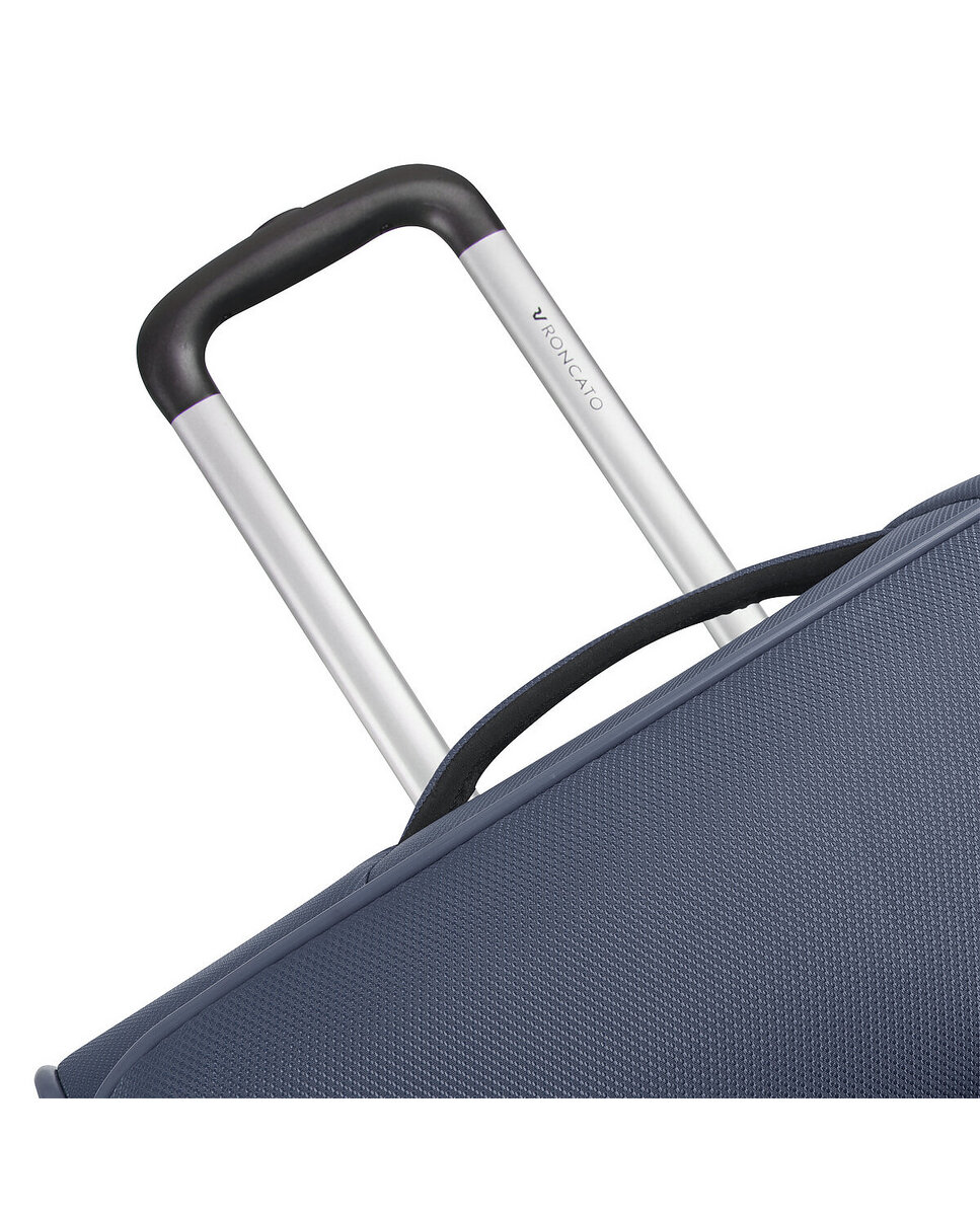 Maleta de cabina expandible jazz 4.0 blanda con capacidad 40/47l dimensiones 55x40x20/23cm - Roncato - Azul oscuro Azul oscuro-7