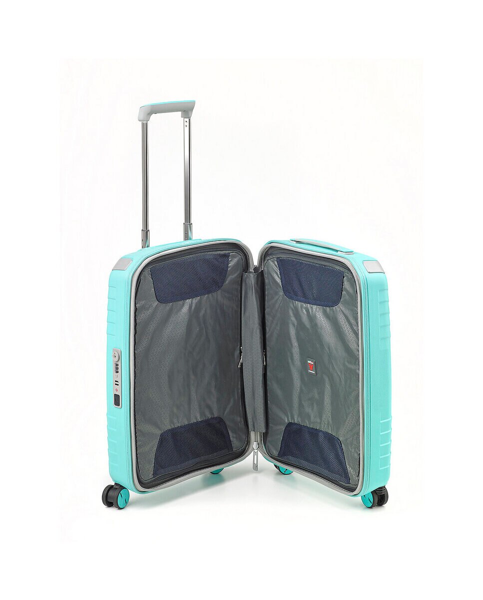 Imagen 4 de Maleta de cabina ypsilon 2,0 rígida con capacidad 40l dimensiones 55x40x20cm - Roncato - Verde Agua Verde Agua
