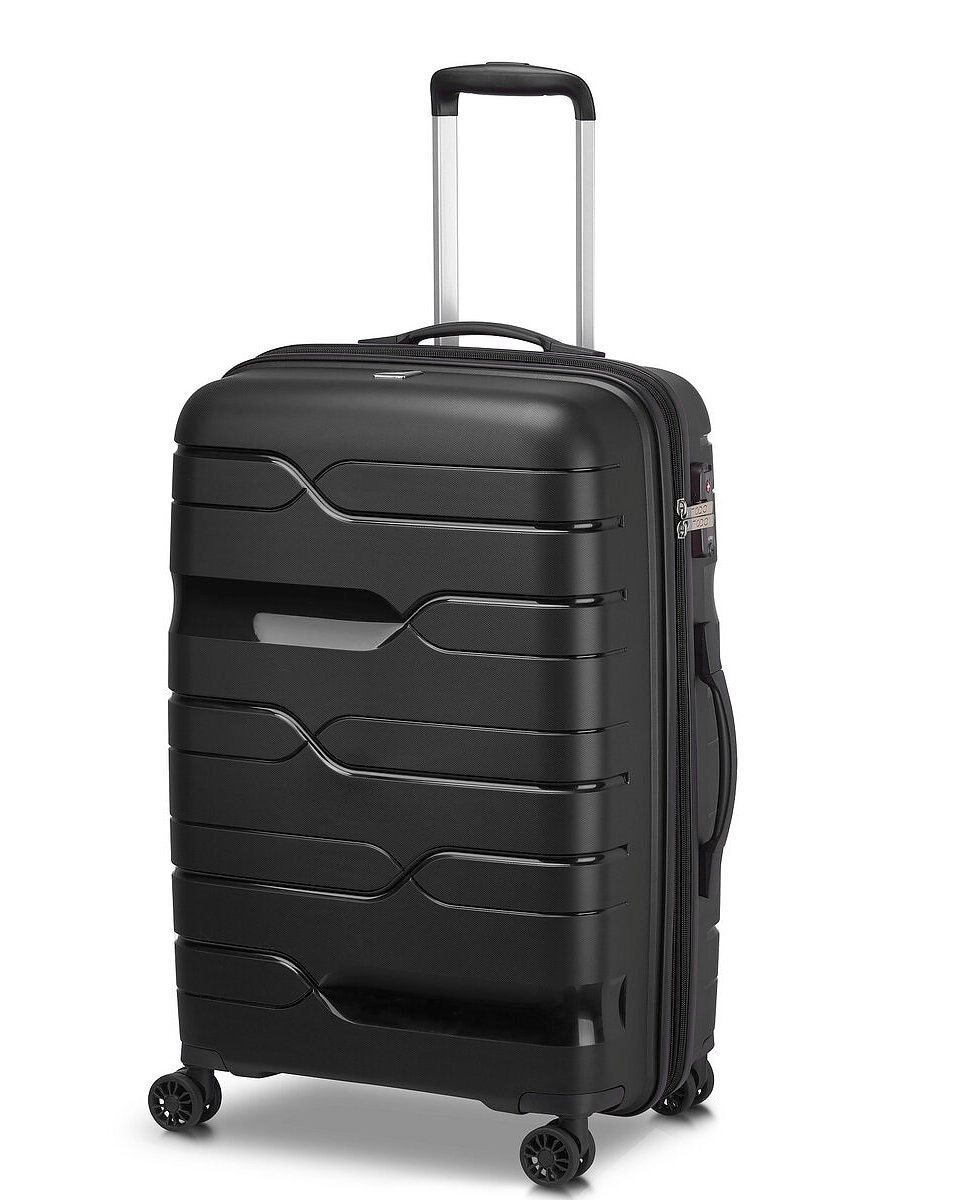 Imagen 1 de Maleta mediana expandible md1 rígida con capacidad 68/82l - Modo by Roncato - Negro Negro