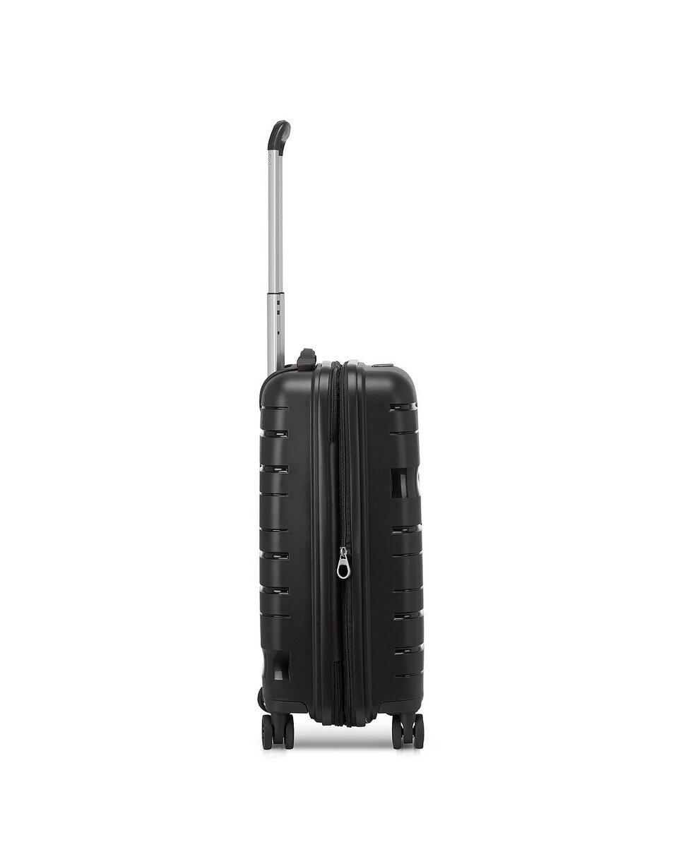 Imagen 4 de Maleta de cabina expandible md1 rígida con capacidad 40/45l dimensiones 55x40x20/25cm - Modo by Roncato - Negro Negro