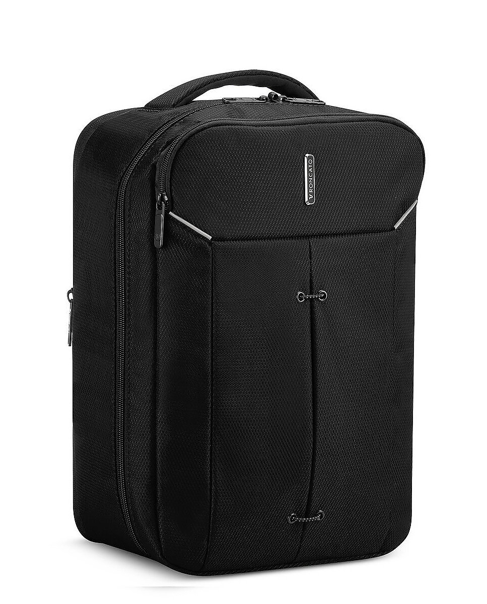 Imagen 1 de Mochila Underseat Ryanair (14") Ironik 2.0 expandibles dimensiones 40x25x15/20 cm - Roncato - Negro Negro
