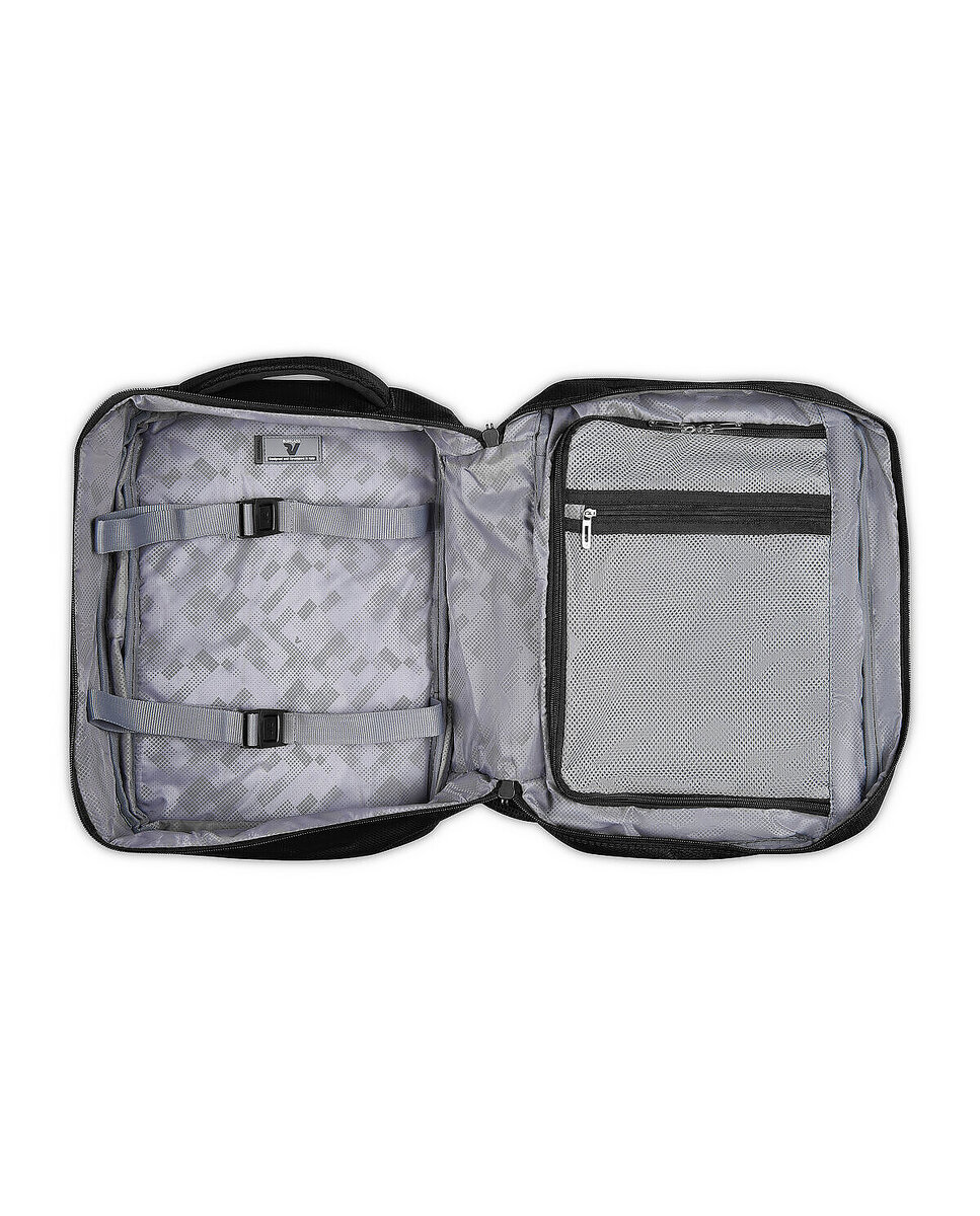 Imagen 6 de Mochila Underseat Ryanair (14") Ironik 2.0 expandibles dimensiones 40x25x15/20 cm - Roncato - Negro Negro