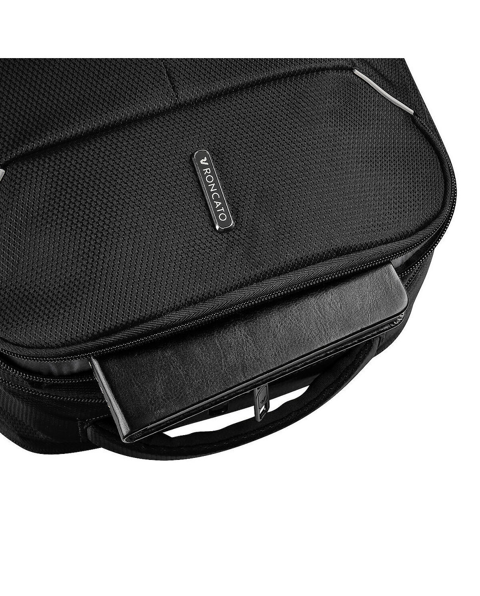 Imagen 7 de Mochila Underseat Ryanair (14") Ironik 2.0 expandibles dimensiones 40x25x15/20 cm - Roncato - Negro Negro