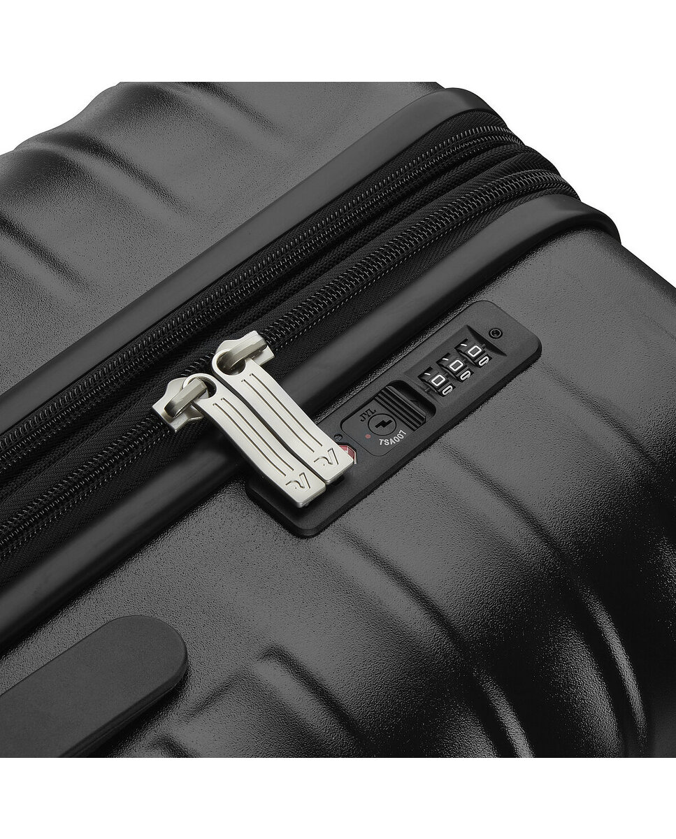 Imagen 7 de Maleta mediana expandible WAVE DLX rígida con capacidad 71/85l - Roncato - Negro Negro