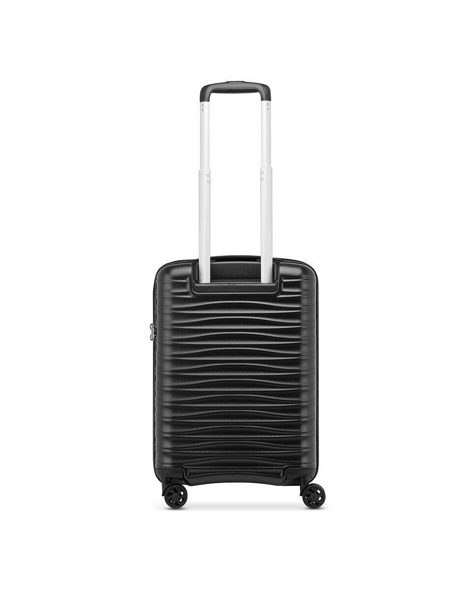 Imagen 5 de Maleta de cabina expandible wave dlx rígida con capacidad 40/47l dimensiones 55x40x20/25cm - Roncato - Negro Negro