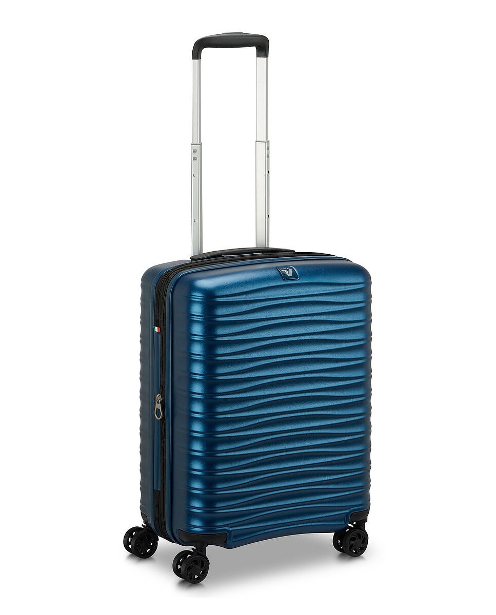 Maleta de cabina expandible wave dlx rígida con capacidad 40/47l dimensiones 55x40x20/25cm - Roncato - Tejano Tejano-1