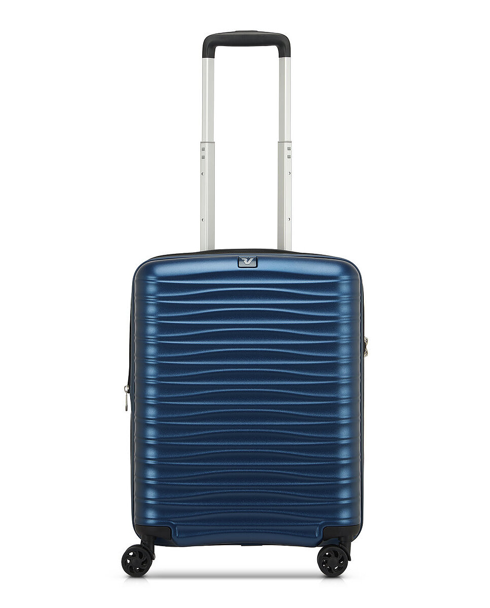 Maleta de cabina expandible wave dlx rígida con capacidad 40/47l dimensiones 55x40x20/25cm - Roncato - Tejano Tejano-2