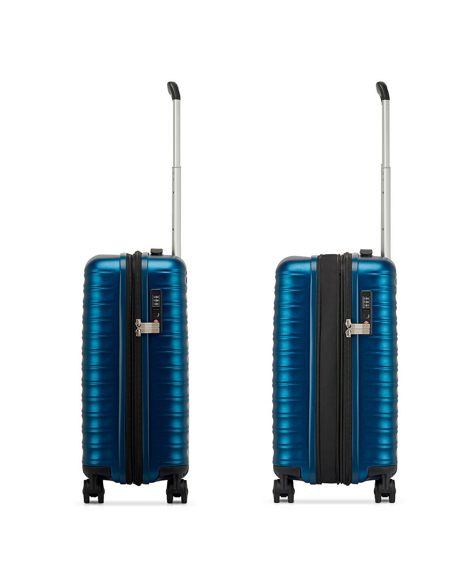 Maleta de cabina expandible wave dlx rígida con capacidad 40/47l dimensiones 55x40x20/25cm - Roncato - Tejano Tejano-6