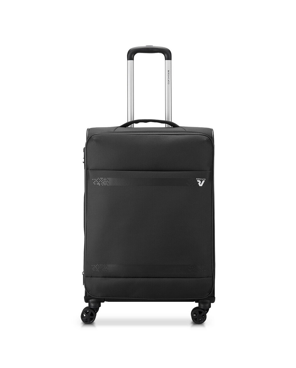 Imagen 3 de Juego de maletas jazz 4.0 blanda con capacidad 40/47 | 68/78 | 100/114l - Roncato - Negro Negro