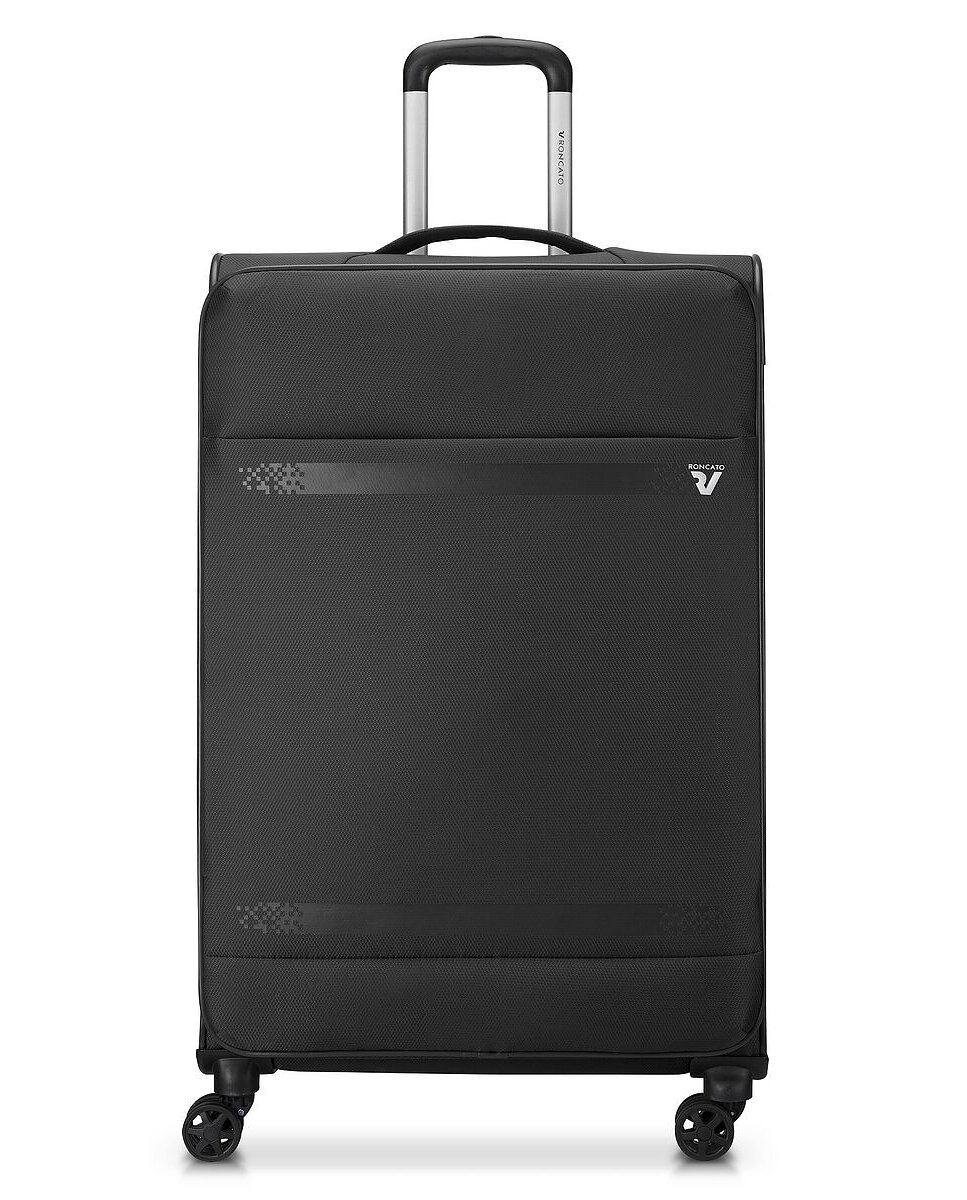 Imagen 2 de Maleta grande expandible jazz 4.0 blanda con capacidad 100/114l - Roncato - Negro Negro