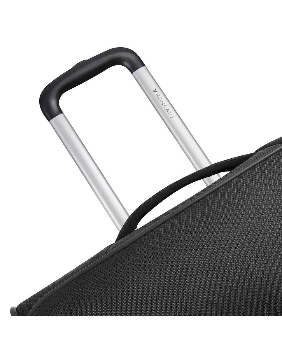 Imagen 7 de Maleta grande expandible jazz 4.0 blanda con capacidad 100/114l - Roncato - Negro Negro
