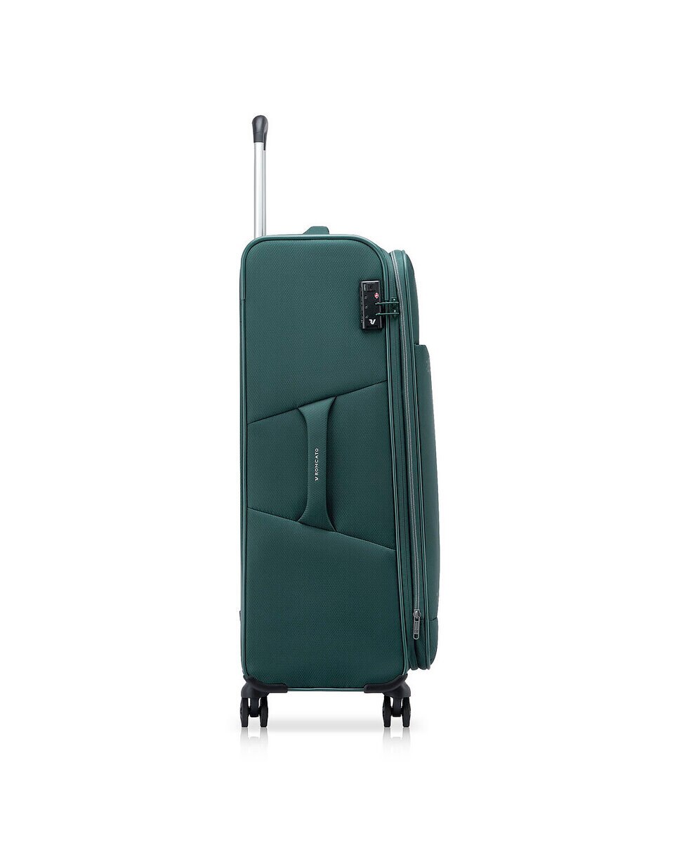 Imagen 3 de Maleta grande expandible jazz 4.0 blanda con capacidad 100/114l - Roncato - Verde oscuro Verde oscuro