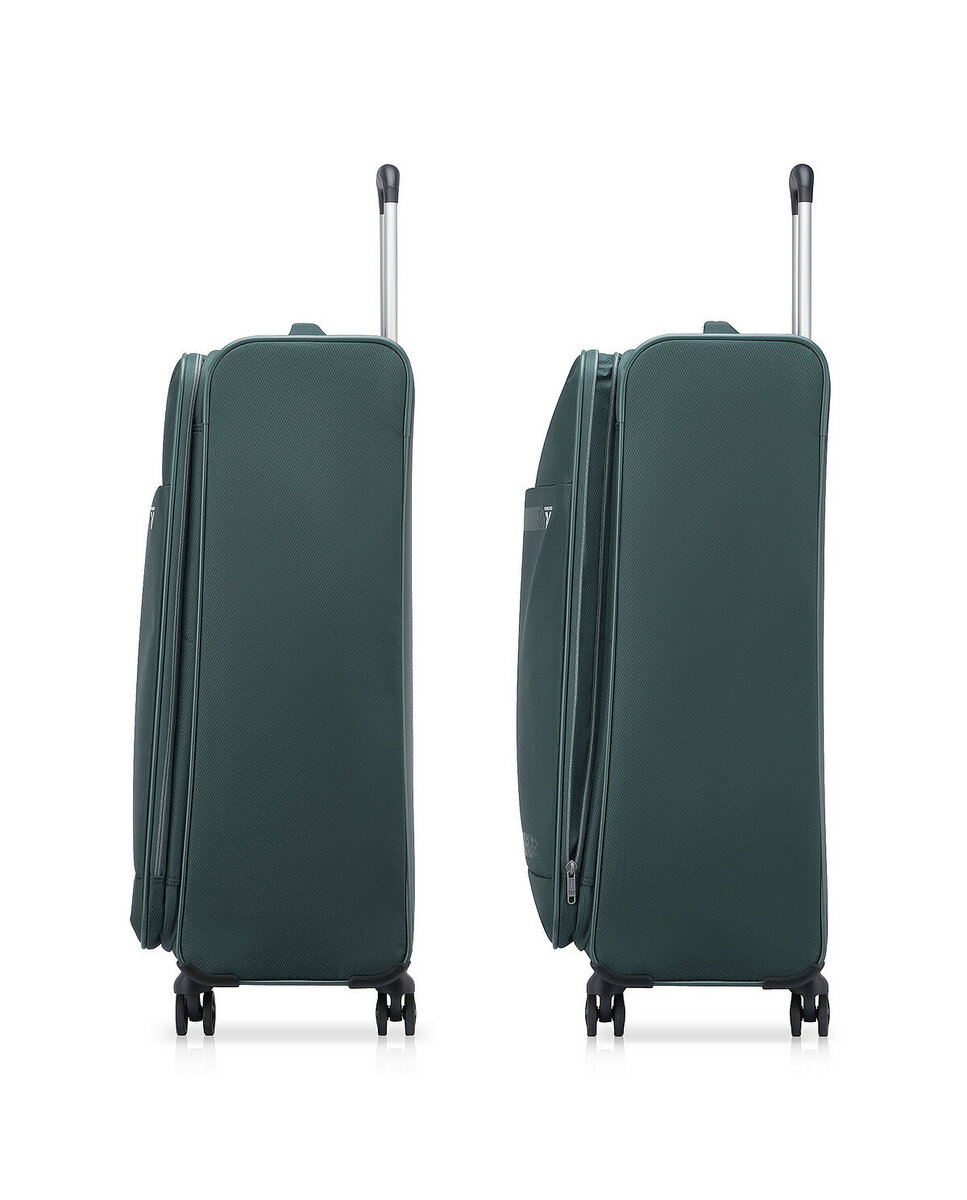 Imagen 6 de Maleta grande expandible jazz 4.0 blanda con capacidad 100/114l - Roncato - Verde oscuro Verde oscuro