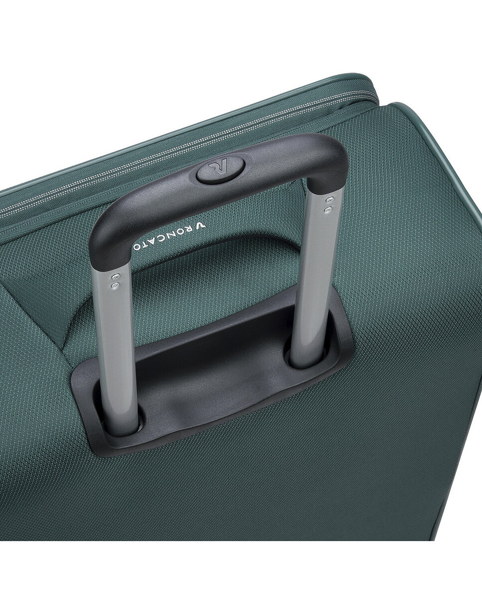 Imagen 8 de Maleta grande expandible jazz 4.0 blanda con capacidad 100/114l - Roncato - Verde oscuro Verde oscuro
