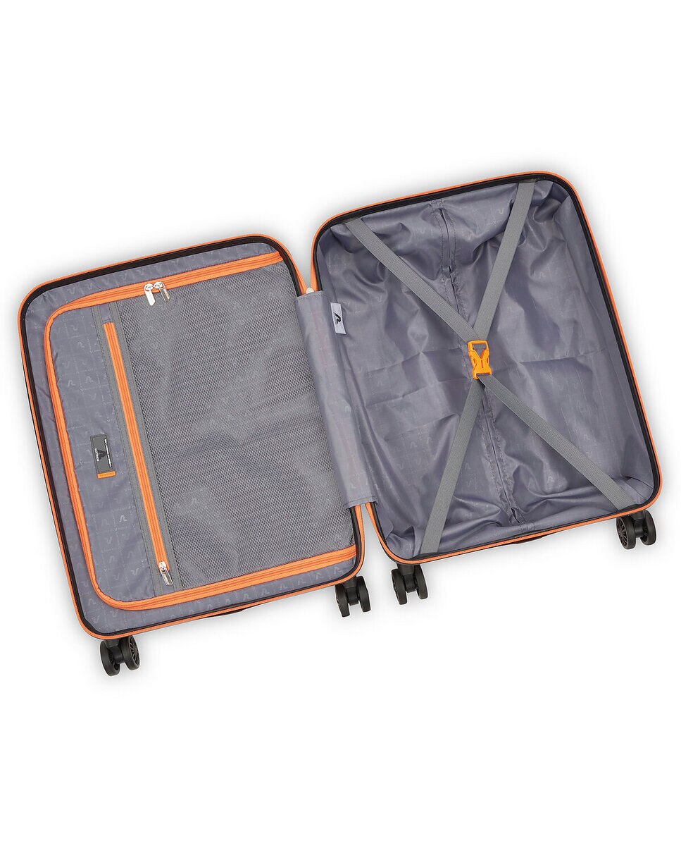 Maleta de Cabina IBIZA rígida con capacidad 40L dimensiones 55x40x20cm - Roncato - Azul oscuro Naranja-5