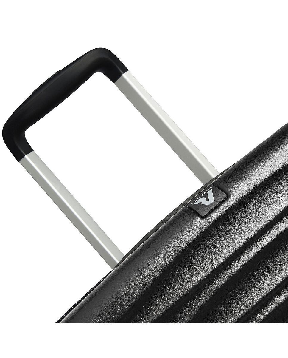 Imagen 8 de Maleta de cabina expandible wave dlx rígida con capacidad 38/48l dimensiones 55x35x20/21.7cm - Roncato - Negro Negro