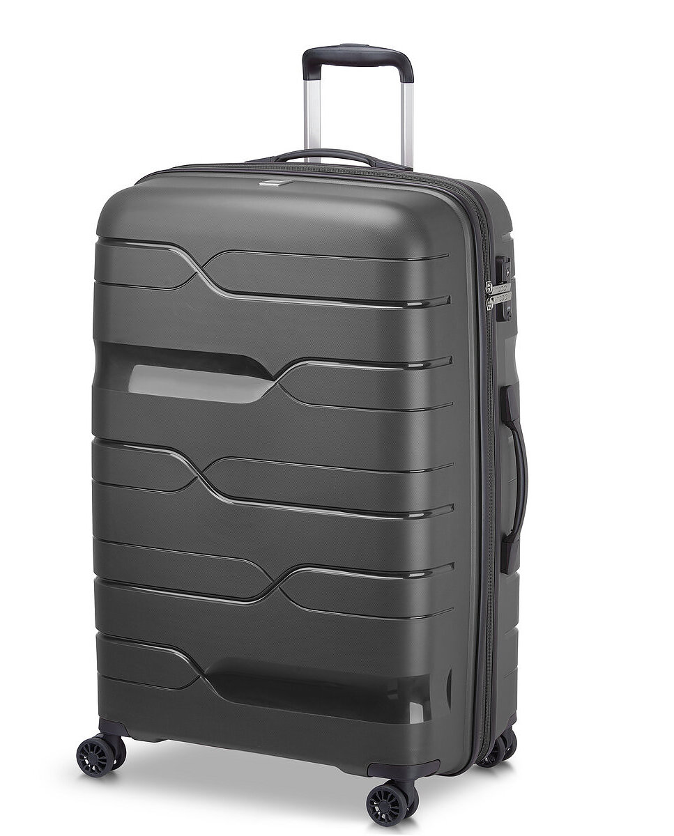 Imagen 1 de Maleta grande expandible md1 rígida con capacidad 110/128l Antracita