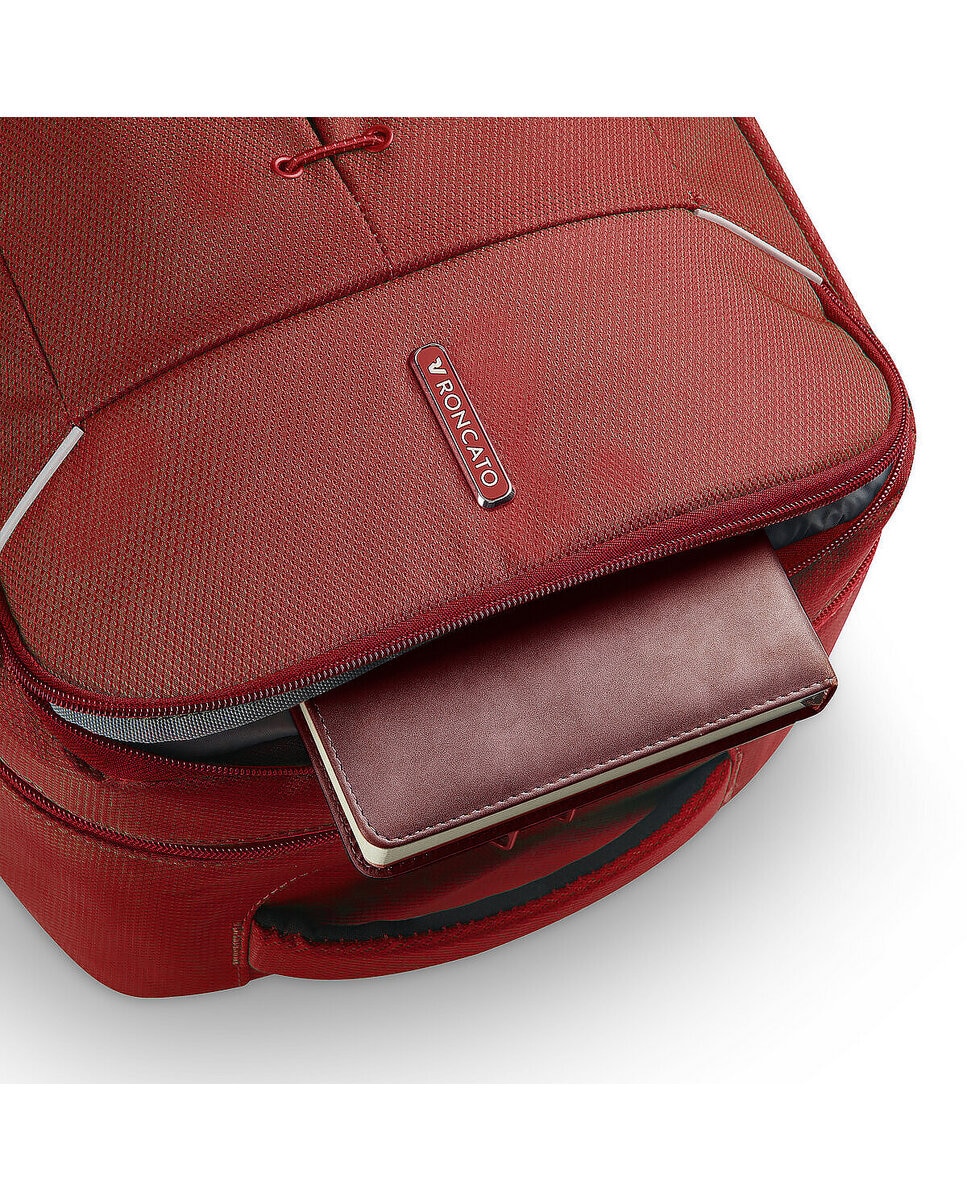 Imagen 6 de Mochila Underseat Vueling/Wizzair (15.6") Ironik 2.0 40x20x30 cm - Roncato - Burdeos Burdeos