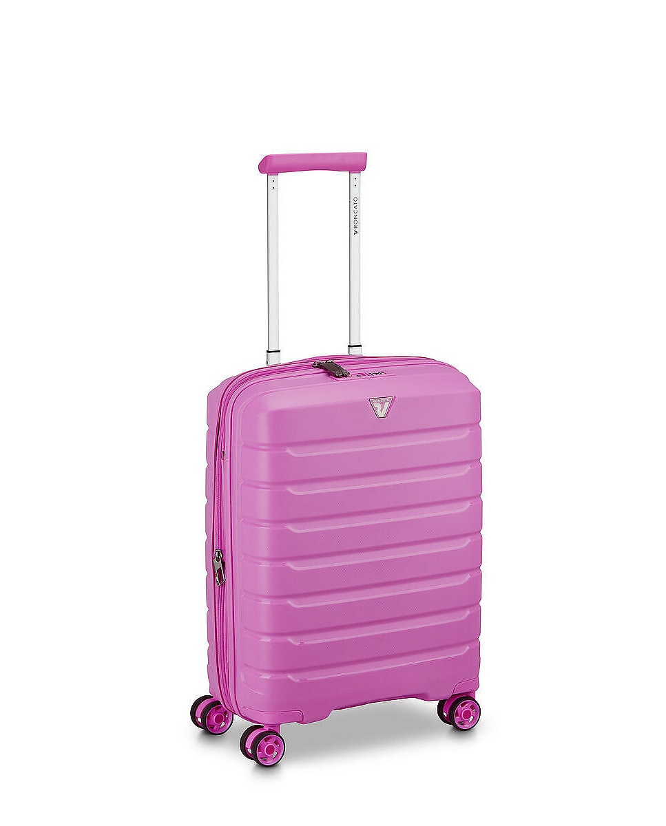 Imagen 1 de Maleta de Cabina Expandible B-FLYING rígida con capacidad 40/47L dimensiones 55x40x20/25cm - Roncato - Rosa Rosa